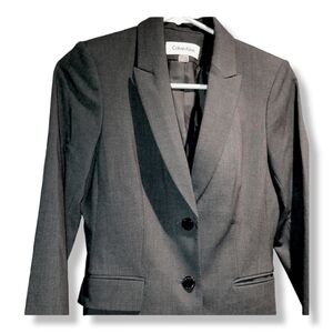 Calvin Klein  One Button Lux Blazer